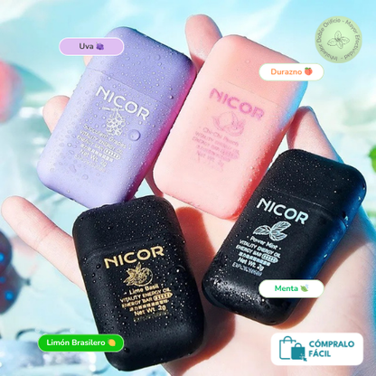 Inhalador Nasal Nicor ® | Energía al Instante ⚡ | Alivia tu congestión Nasal 👃🏼 | Concentración 🔍